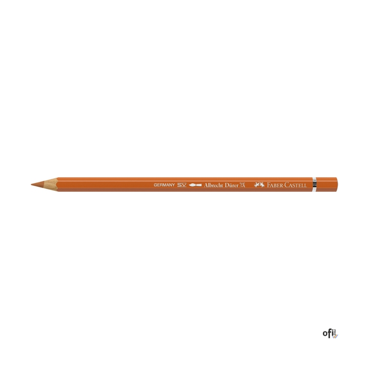 Kredka akwarelowa Albrecht D_rer Faber-Castell w kolorze terracotta (186). Profesjonalna i niezawodna, zapewnia artystom dużą ws
