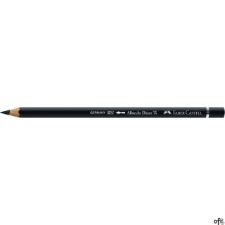 Kredka akwarelowa Albrecht D_rer Faber-Castell w kolorze black (199). Profesjonalna i niezawodna, zapewnia artystom dużą wszechs