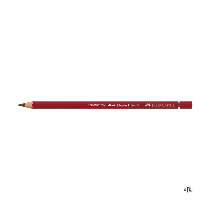 Kredka akwarelowa Albrecht D_rer Faber-Castell w kolorze middle cadmium red (217). Profesjonalna i niezawodna, zapewnia artystom