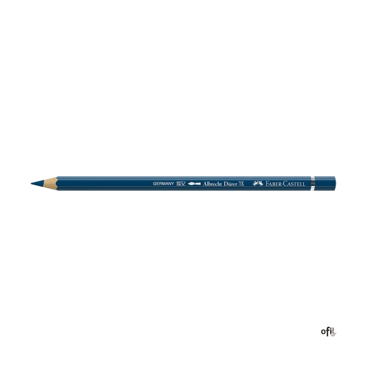Kredka akwarelowa Albrecht D_rer Faber-Castell w kolorze Prussian blue (246). Profesjonalna i niezawodna, zapewnia artystom dużą