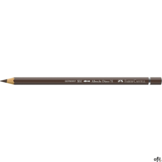 Kredka akwarelowa Albrecht D_rer Faber-Castell w kolorze burnt umber (280). Profesjonalna i niezawodna, zapewnia artystom dużą w