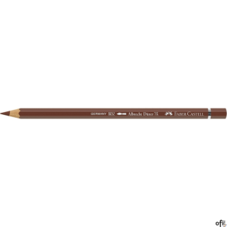 Kredka akwarelowa Albrecht D_rer Faber-Castell w kolorze burnt siena (283). Profesjonalna i niezawodna, zapewnia artystom dużą w