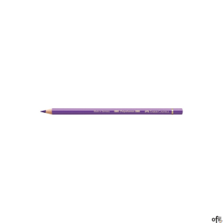 Kredka artystyczna Polychromos Faber-Castell w kolorze violet (138). Seria ta jest ceniona na całym świecie zarówno przez profes