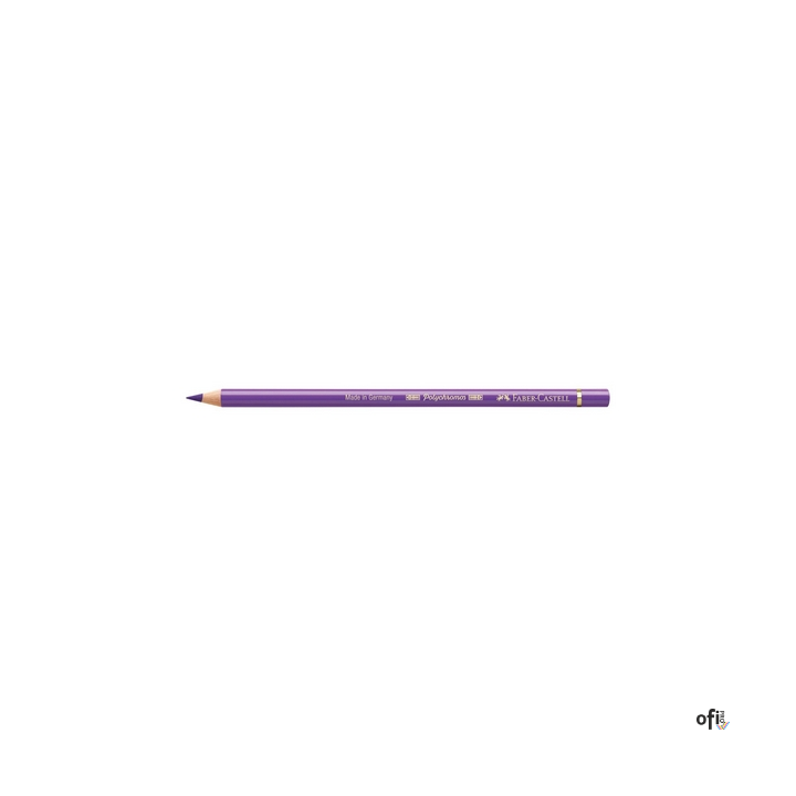 Kredka artystyczna Polychromos Faber-Castell w kolorze violet (138). Seria ta jest ceniona na całym świecie zarówno przez profes