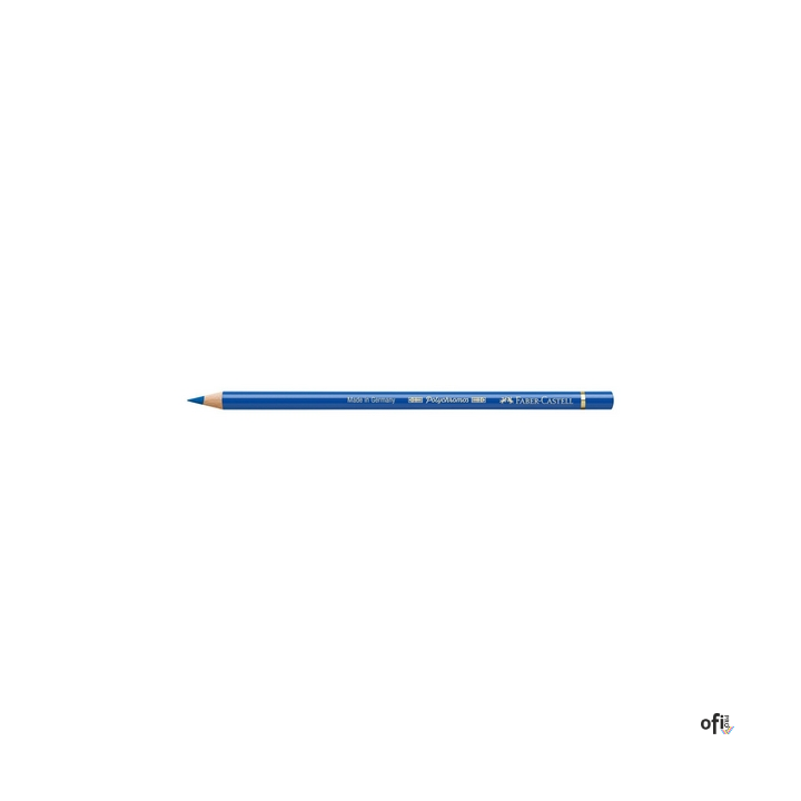 Kredka artystyczna Polychromos Faber-Castell w kolorze cobalt blue-greenish (144). Seria ta jest ceniona na całym świecie zarówn
