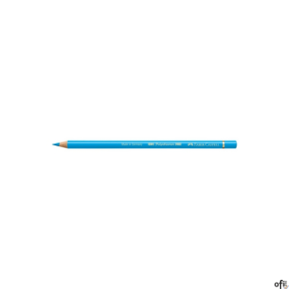Kredka artystyczna Polychromos Faber-Castell w kolorze light phthalo blue (145). Seria ta jest ceniona na całym świecie zarówno 