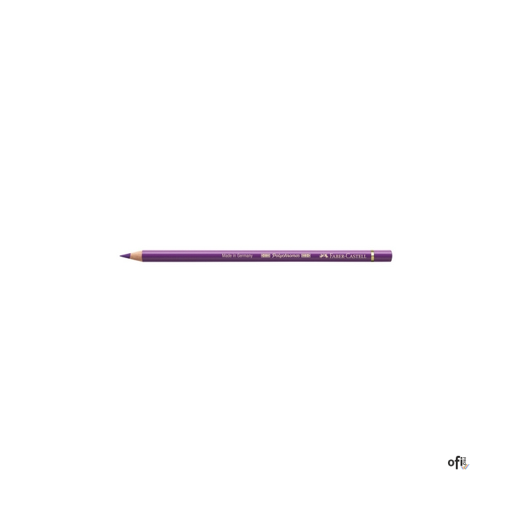 Kredka artystyczna Polychromos Faber-Castell w kolorze manganese violet (160). Seria ta jest ceniona na całym świecie zarówno pr