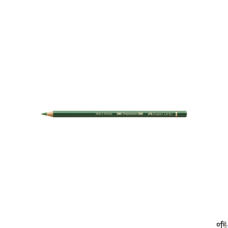 Kredka artystyczna Polychromos Faber-Castell w kolorze permanent green olive (167). Seria ta jest ceniona na całym świecie zarów