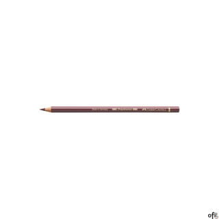 Kredka artystyczna Polychromos Faber-Castell w kolorze caput mortuum (169). Seria ta jest ceniona na całym świecie zarówno przez