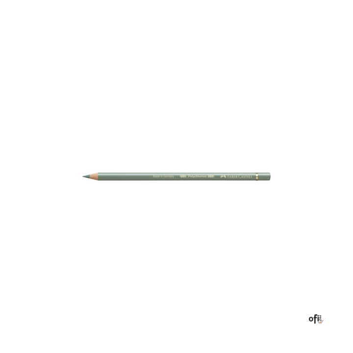 Kredka artystyczna Polychromos Faber-Castell w kolorze earth green (172). Seria ta jest ceniona na całym świecie zarówno przez p