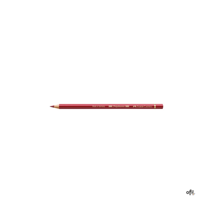 Kredka artystyczna Polychromos Faber-Castell w kolorze middle cadmium red (217). Seria ta jest ceniona na całym świecie zarówno 