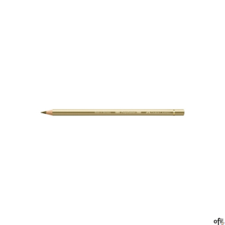 Kredka artystyczna Polychromos Faber-Castell w kolorze gold (250). Seria ta jest ceniona na całym świecie zarówno przez profesjo