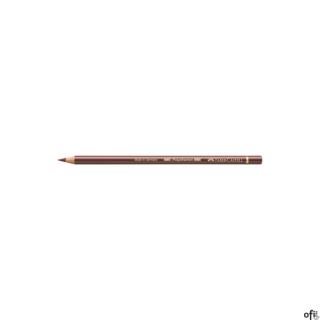Kredka artystyczna Polychromos Faber-Castell w kolorze burnt siena (283). Seria ta jest ceniona na całym świecie zarówno przez p