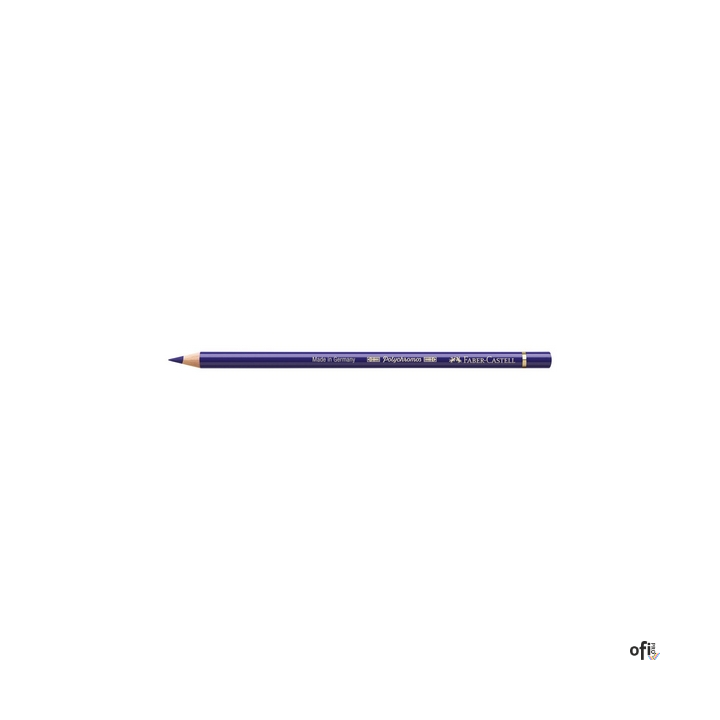 Kredka artystyczna Polychromos Faber-Castell w kolorze delft blue (141). Seria ta jest ceniona na całym świecie zarówno przez pr