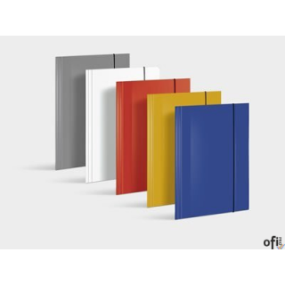 Teczka z gumką Soft (1) biała VAUPE, 302/07