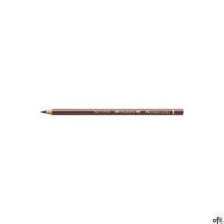 Kredka artystyczna Polychromos Faber-Castell w kolorze Van Dyck brown (176). Seria ta jest ceniona na całym świecie zarówno prze