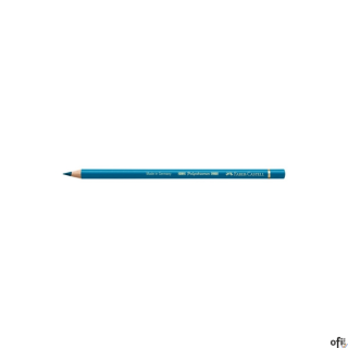 Kredka artystyczna Polychromos Faber-Castell w kolorze cobalt turquoise (153). Seria ta jest ceniona na całym świecie zarówno pr