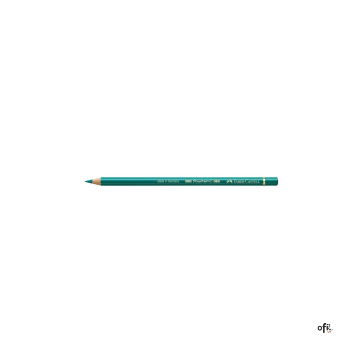 Kredka artystyczna Polychromos Faber-Castell w kolorze chrome oxide green fiery (276). Seria ta jest ceniona na całym świecie za