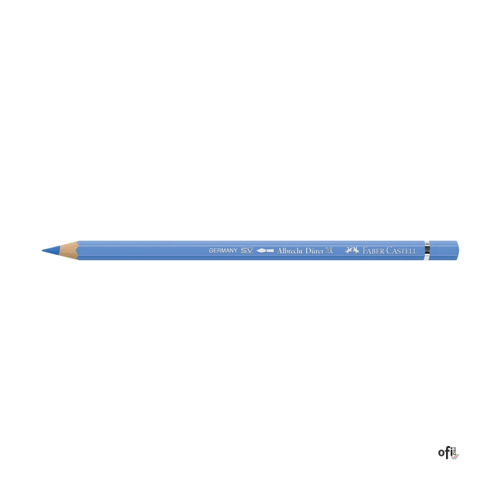 Kredka akwarelowa Albrecht D_rer Faber-Castell w kolorze light ultramarine (140). Profesjonalna i niezawodna, zapewnia artystom 