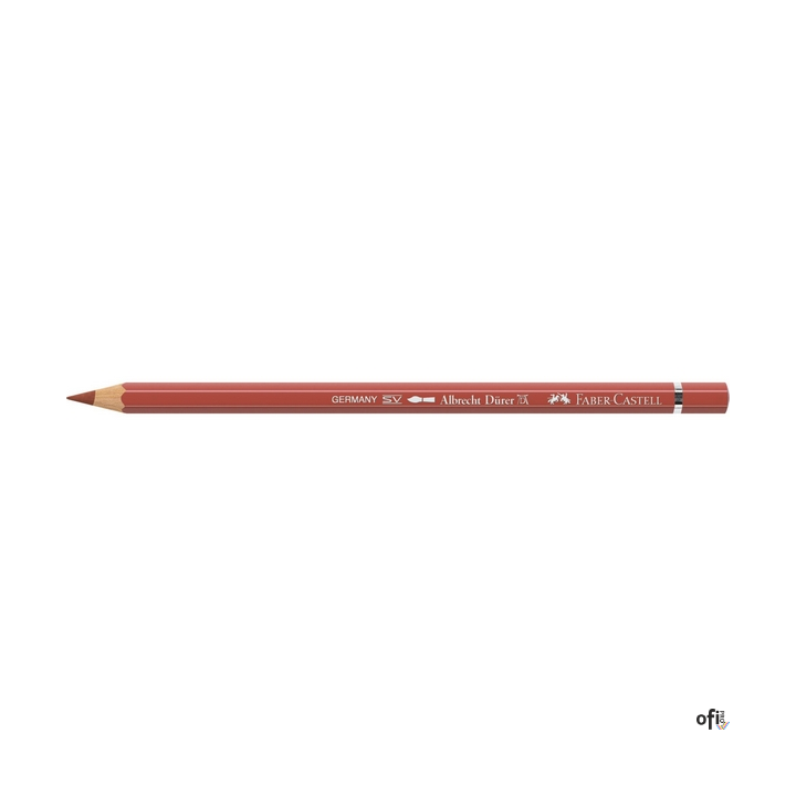 Kredka akwarelowa Albrecht D_rer Faber-Castell w kolorze Venetian red (190). Profesjonalna i niezawodna, zapewnia artystom dużą 