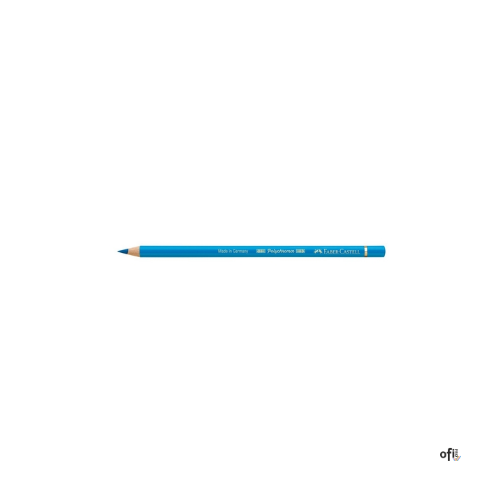 Kredka artystyczna Polychromos Faber-Castell w kolorze phthalo blue (110). Seria ta jest ceniona na całym świecie zarówno przez 