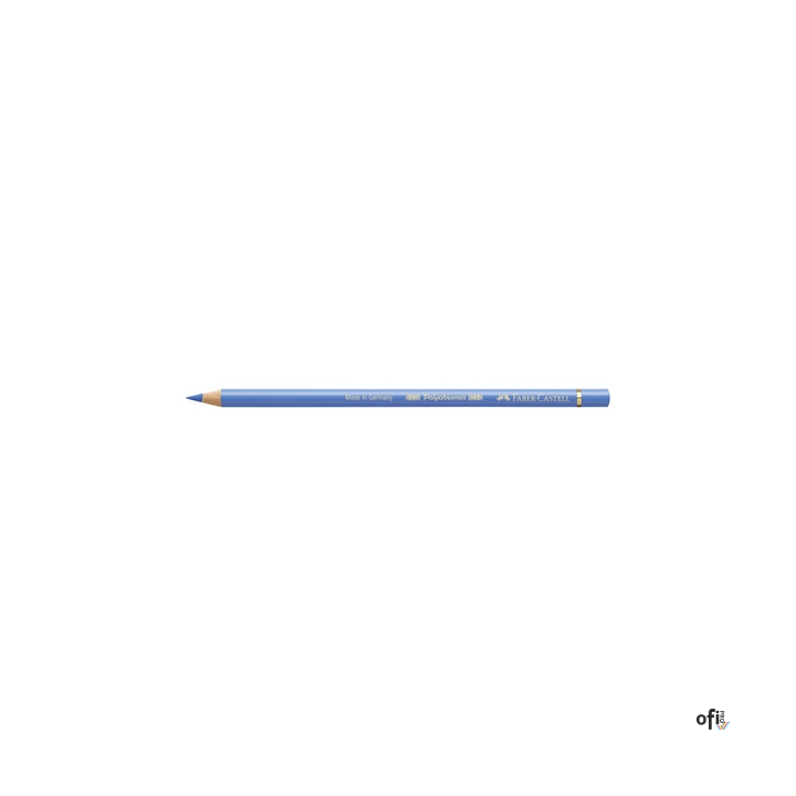Kredka artystyczna Polychromos Faber-Castell w kolorze light ultramarine (140). Seria ta jest ceniona na całym świecie zarówno p