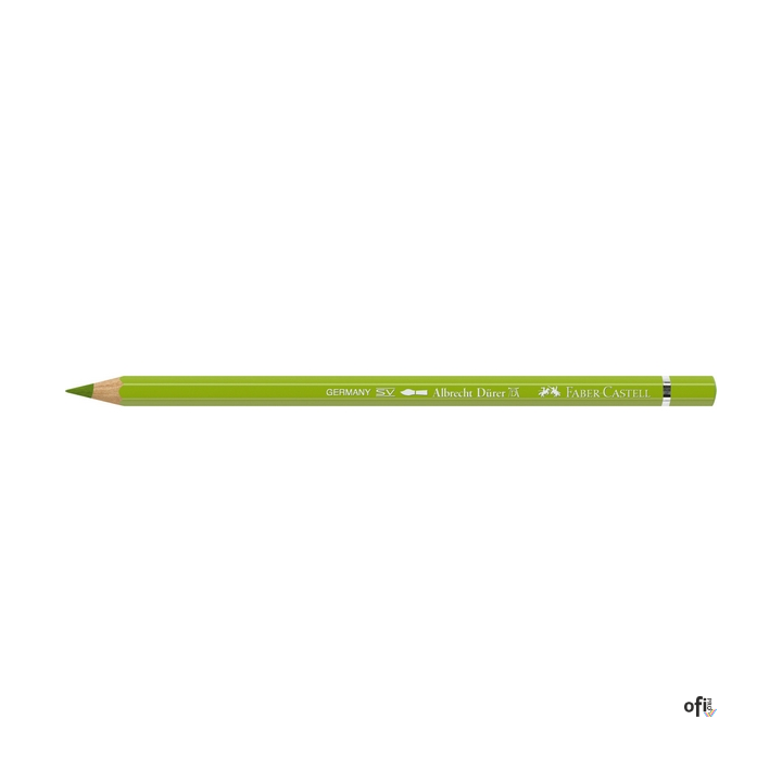 Kredka akwarelowa Albrecht D_rer Faber-Castell w kolorze may green (170). Profesjonalna i niezawodna, zapewnia artystom dużą wsz
