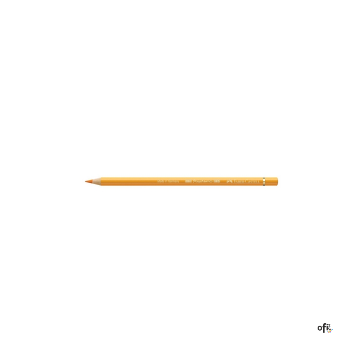 Kredka artystyczna Polychromos Faber-Castell w kolorze dark chrome yellow (109). Seria ta jest ceniona na całym świecie zarówno 