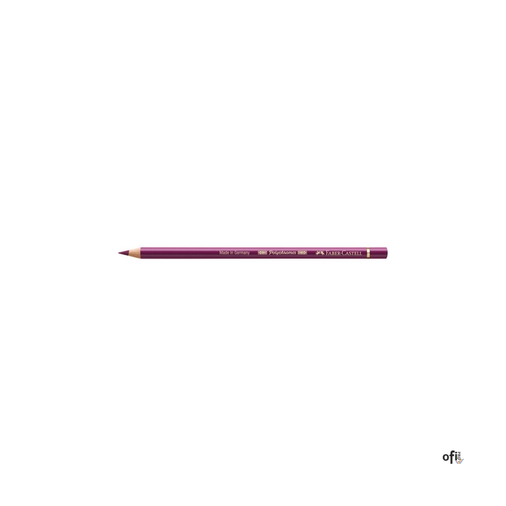 Kredka artystyczna Polychromos Faber-Castell w kolorze magenta (133). Seria ta jest ceniona na całym świecie zarówno przez profe