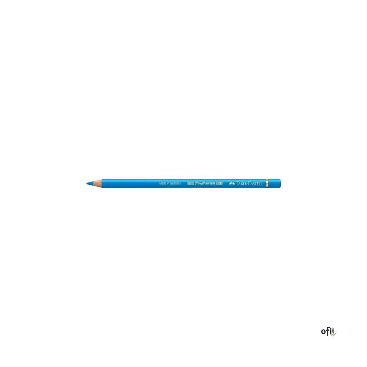 Kredka artystyczna Polychromos Faber-Castell w kolorze middle phthalo blue (152). Seria ta jest ceniona na całym świecie zarówno