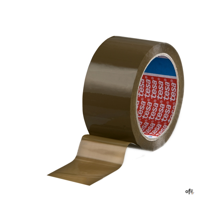 Taśma pakowa Tesapack Standard Solvent, 66 m _ 48 mm, brązowa, 04263_00156_07 TS, Tesa