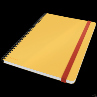 Kołonotatnik Leitz Cosy, B5, kratka, żółty 44840019