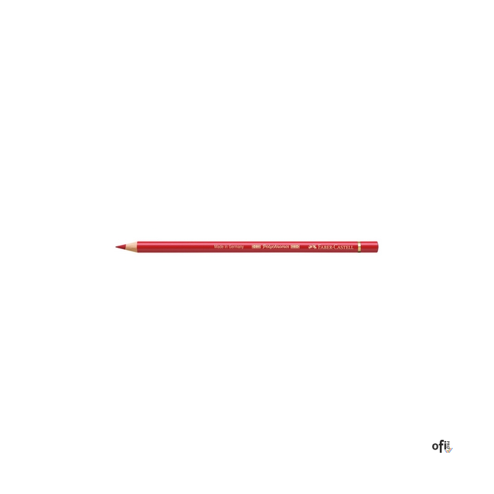 Kredka artystyczna Polychromos Faber-Castell w kolorze deep red (223). Seria ta jest ceniona na całym świecie zarówno przez prof