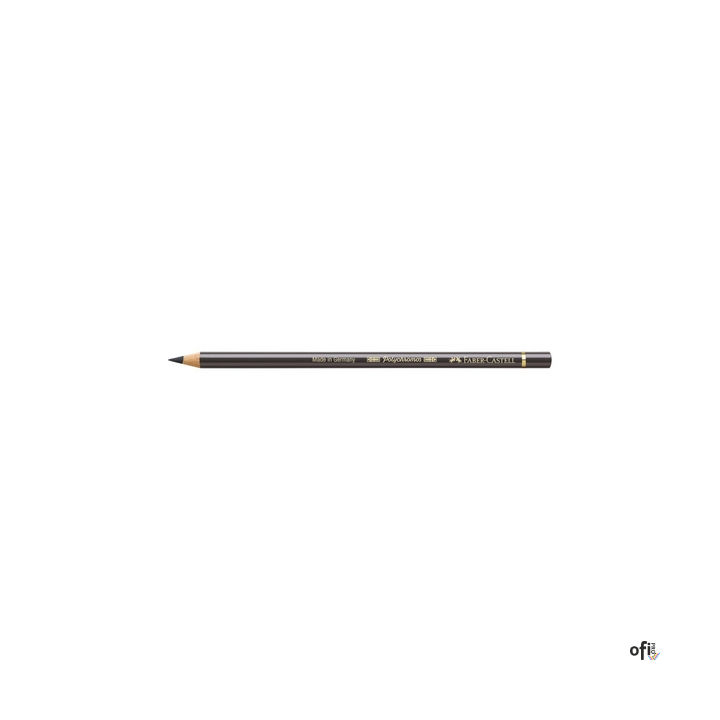 Kredka artystyczna Polychromos Faber-Castell w kolorze dark sepia (175). Seria ta jest ceniona na całym świecie zarówno przez pr