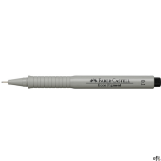 Popularny i niezawodny cienkopis Ecco Pigment Faber-Castell jest idealny do pisania, rysowania i szkicowania. Posiada pigmentowy