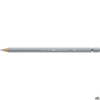 Kredka akwarelowa Albrecht D_rer Faber-Castell w kolorze silver (251). Profesjonalna i niezawodna, zapewnia artystom dużą wszech