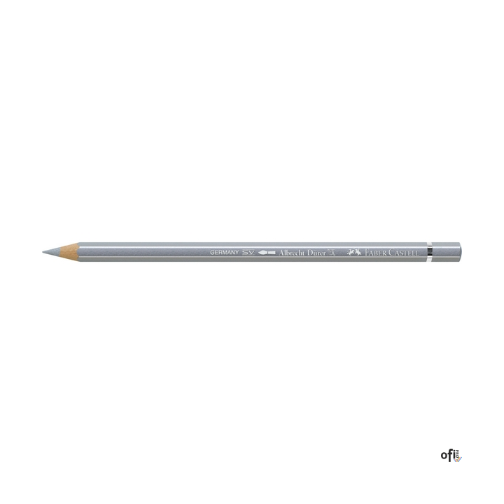 Kredka akwarelowa Albrecht D_rer Faber-Castell w kolorze silver (251). Profesjonalna i niezawodna, zapewnia artystom dużą wszech