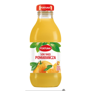 FORTUNA POMARAŃCZOWY 300ml butelka szkło