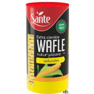 Extra Cienkie Wafle Kukurydziane 120g, 0751 SANTE