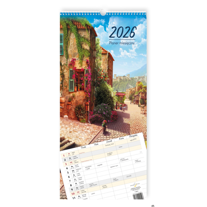 Planer miesięczny 2026 Michalczyk i Prokop T-109-01