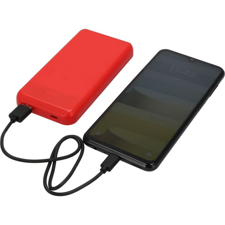 Power bank z ABS z recyklingu 10000 mAh PRESTON