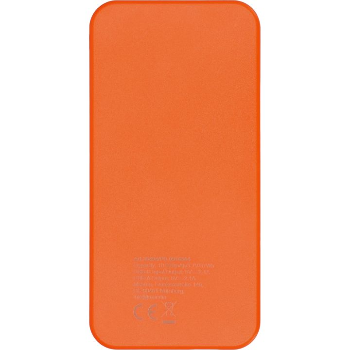 Power bank z ABS z recyklingu 10000 mAh PRESTON