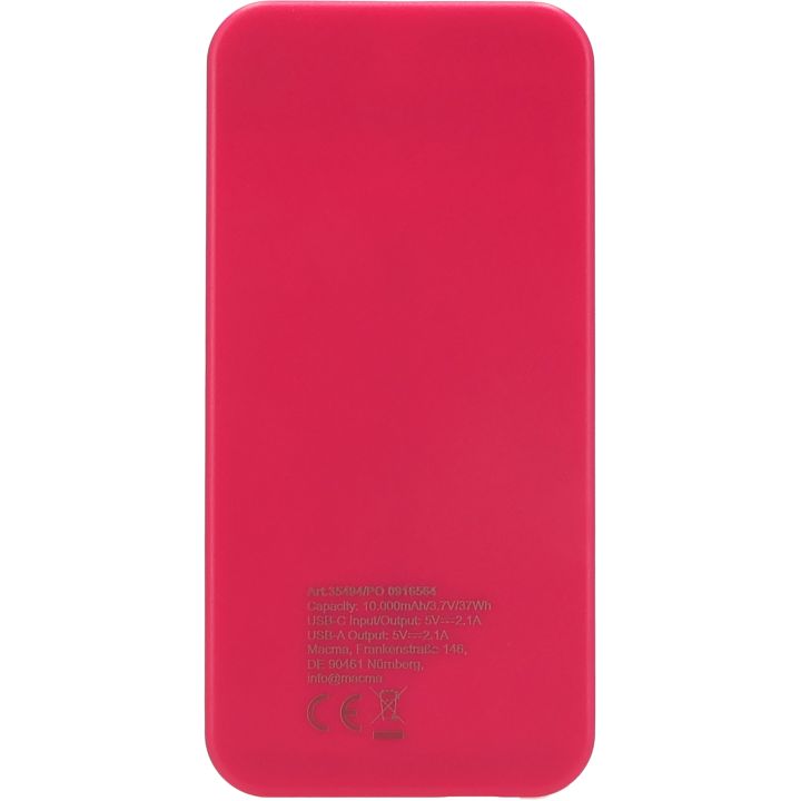 Power bank z ABS z recyklingu 10000 mAh PRESTON