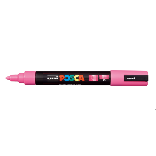 Marker z tuszem pigmentowym PC-5M różowy POSCA UNPC5M/DRO