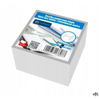 Bloczek kostka biały 8.5*8.5 INTERDRUK