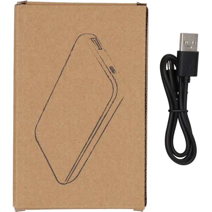 Power bank z ABS z recyklingu 10000 mAh PRESTON