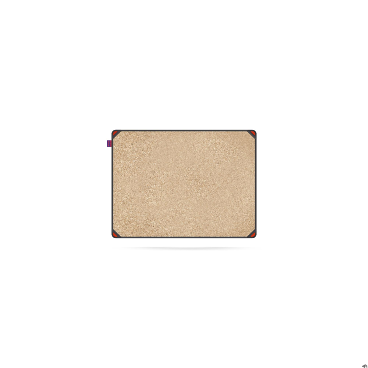 Tablica korkowa MemoBe idea EDGE ALL BLACK, rama aluminiowa czarna, 60x45 cm MITC060045.00.61.51