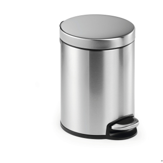 Kosz na śmieci z pedałem stainless steel 5l DURABLE 340023