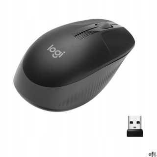 Mysz bezprzewodowa LOGITECH optyczna M190 czarno-szara 910-005905
