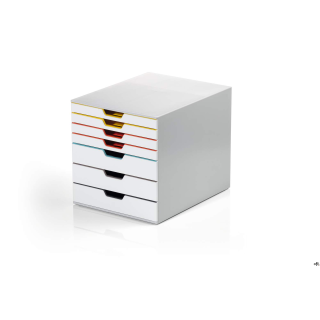 Pojemnik VARICOLOR z 7 kolorowymi szufladkami DURABLE 762727